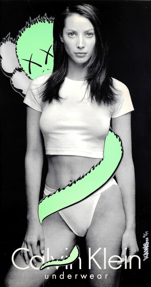 Untitled (Calvin Klein) by Kaws