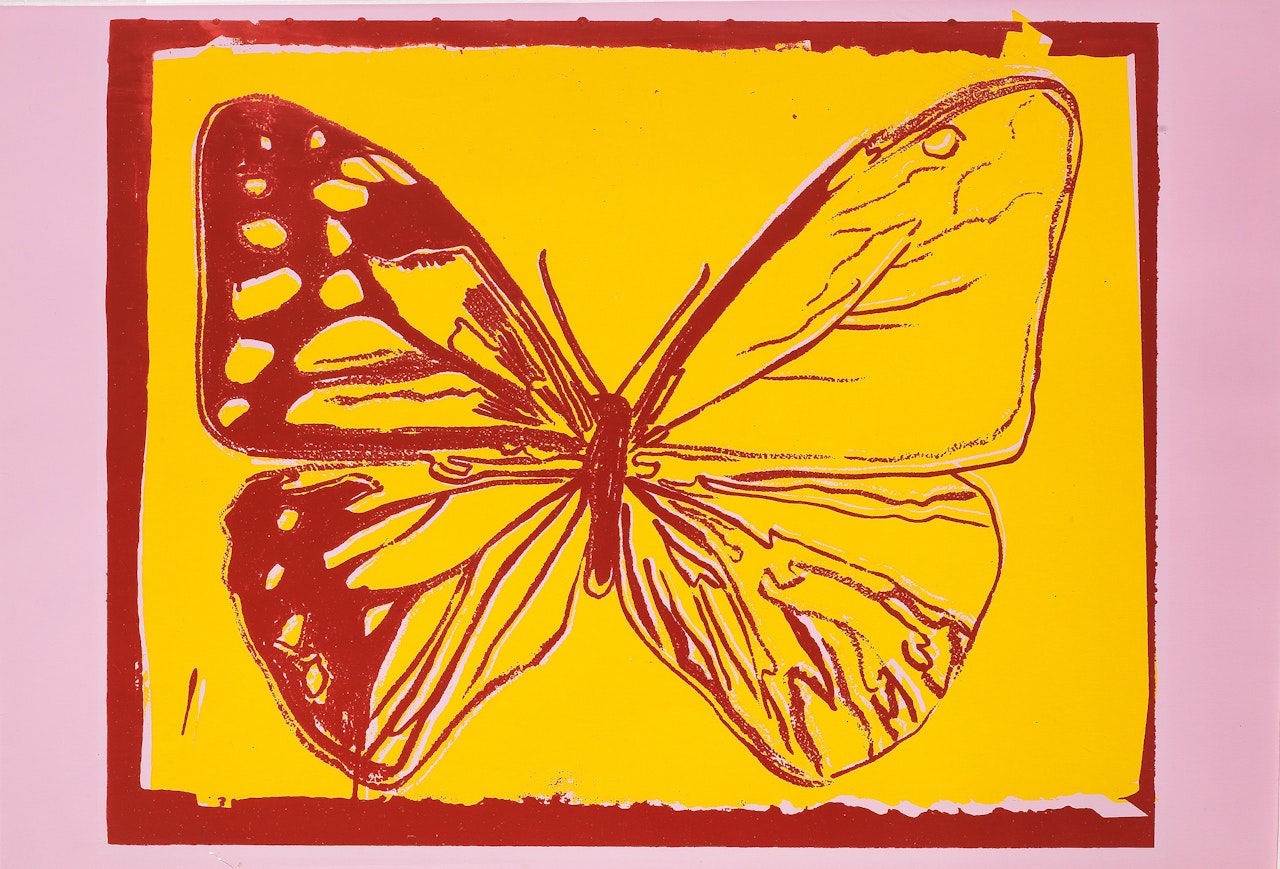 Butterfly, from Vanishing Animals by Andy Warhol