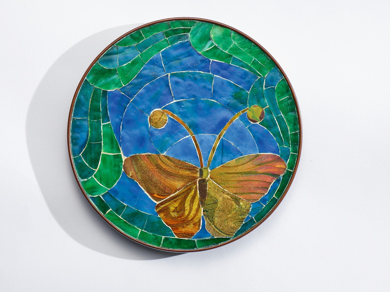 “BUTTERFLY” TRIVET by Tiffany Studios