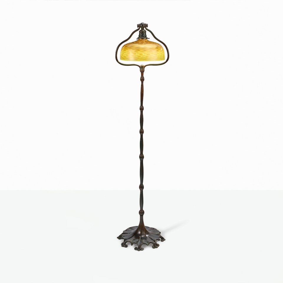 "BELL" FLOOR LAMP by Tiffany Studios