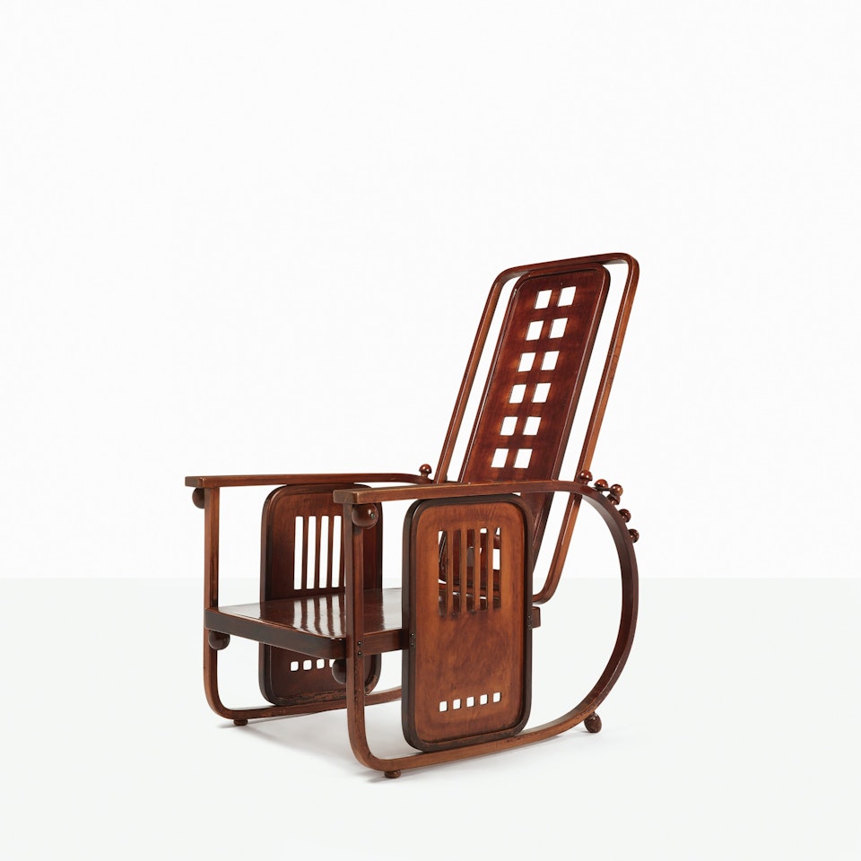 "SITZMASCHINE" CHAIR, MODEL NO. 670 by Josef Hoffmann