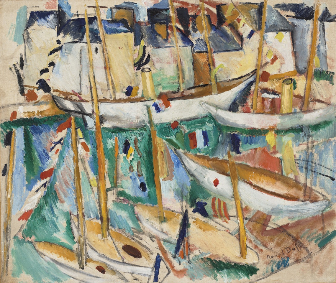 Les Bateaux by Raoul Dufy