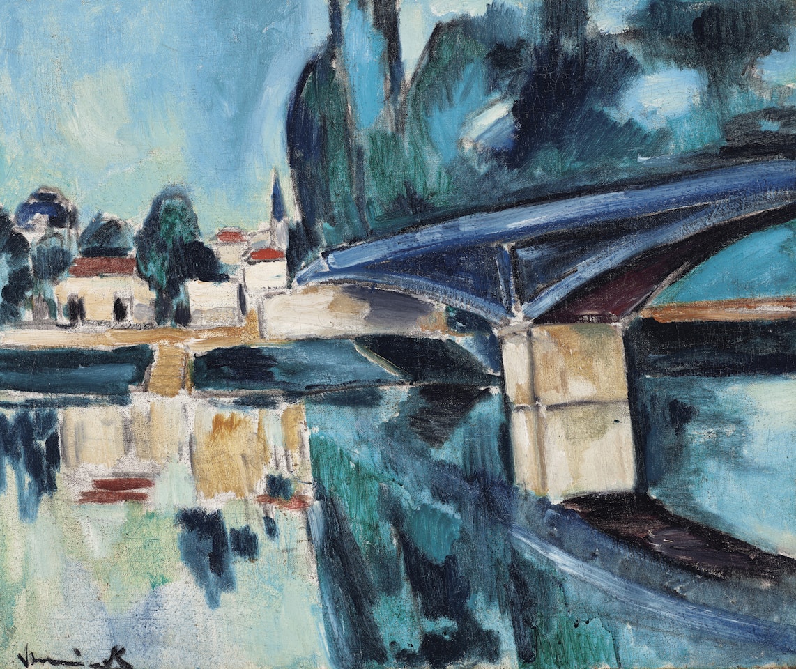 Pont de Nogent by Maurice de Vlaminck