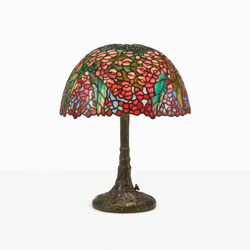 "BEGONIA" LAMP by Tiffany Studios