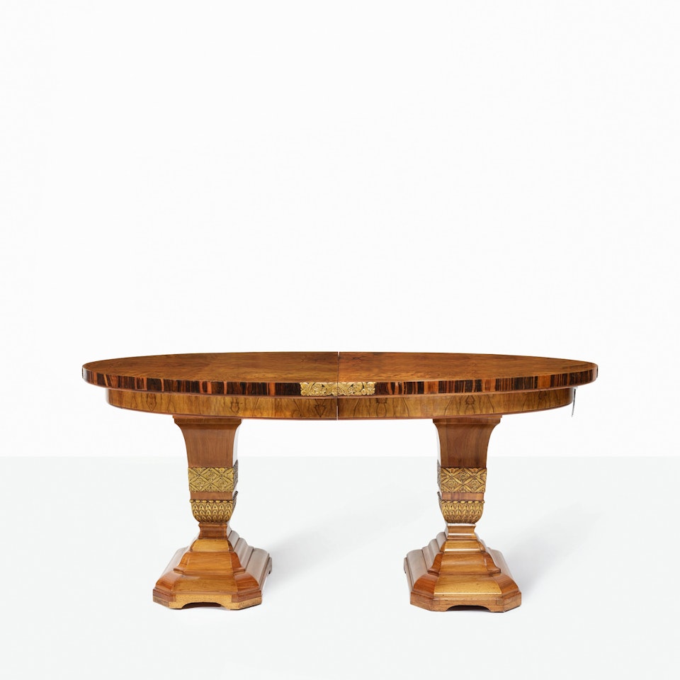 ART DECO DINING TABLE by Anonymous