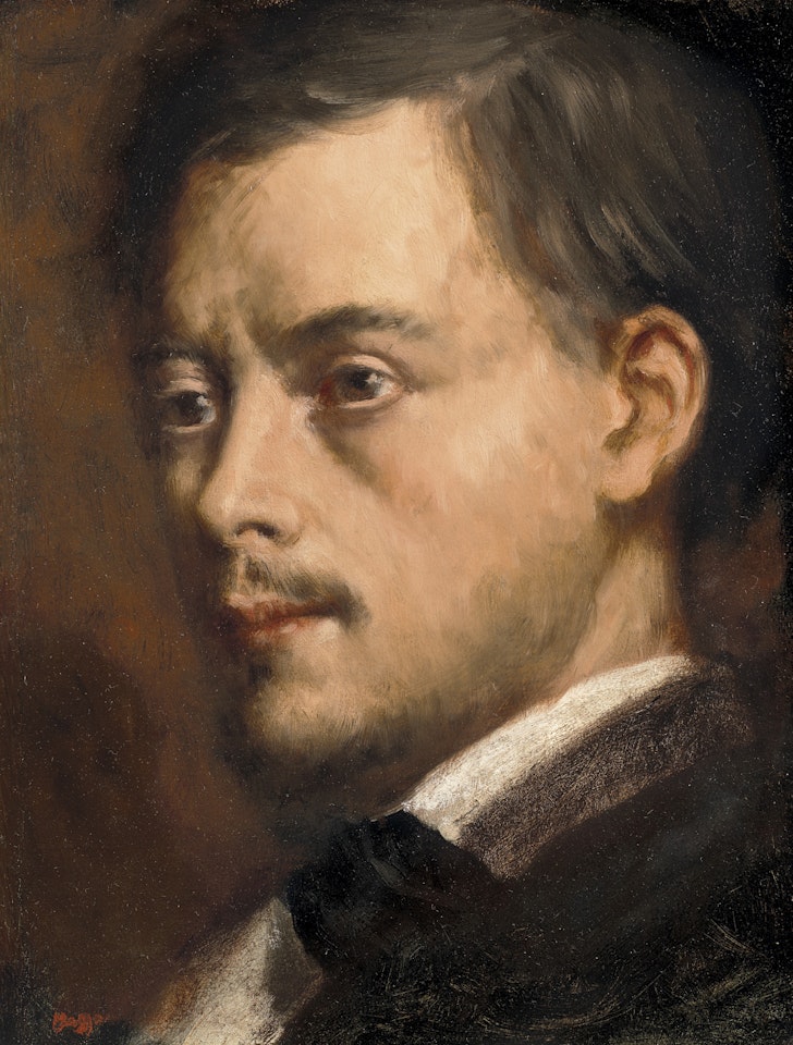 Tête d'homme by Edgar Degas