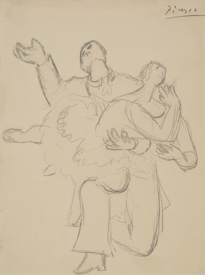 Couple de danseurs by Pablo Picasso