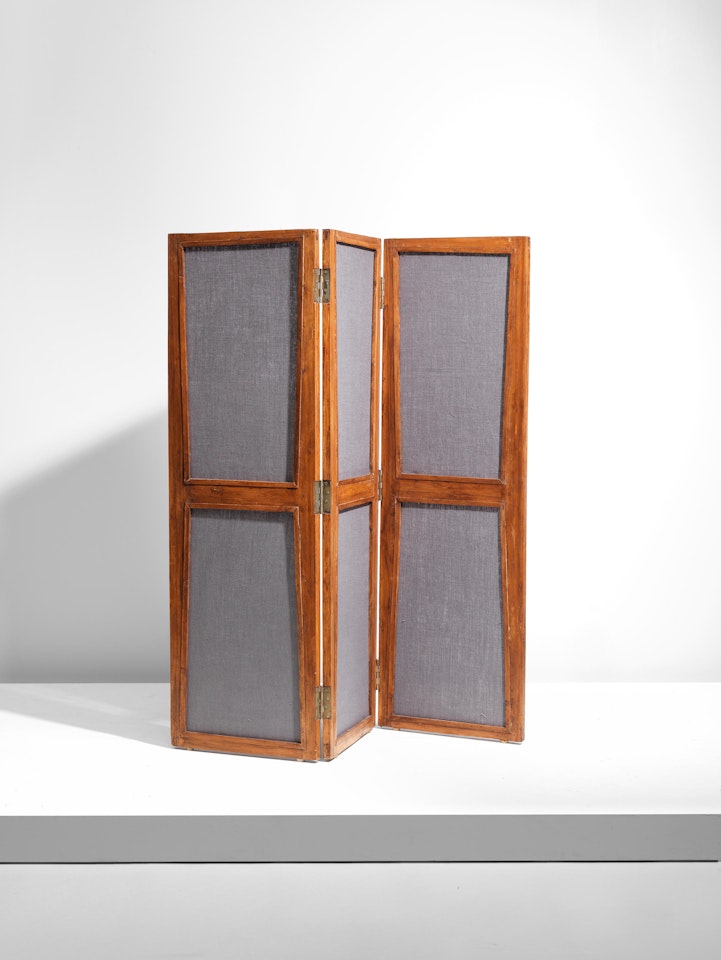 Folding Screen,model no. PJ-DIVIDERS-01-A,designed for the Secretariat,the Assembly,and the Punjab University administrative buildings by Pierre Jeanneret