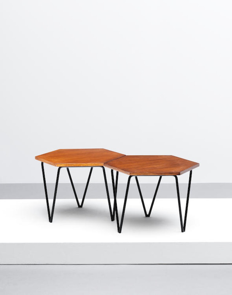 Pair of modular tables by Gio Ponti