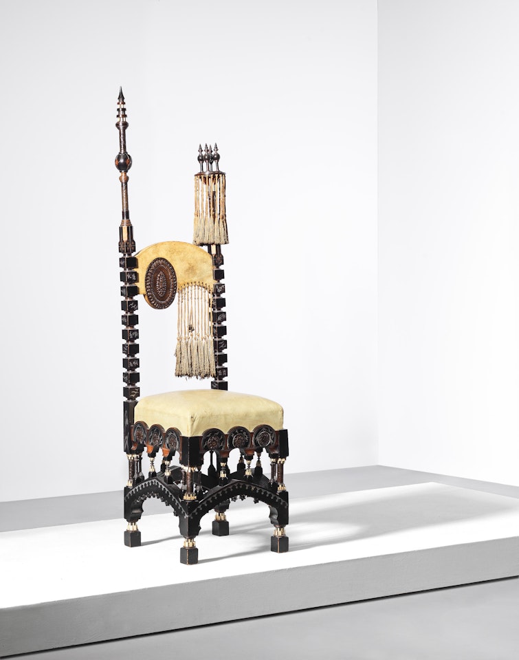 Rare chair by Carlo Bugatti