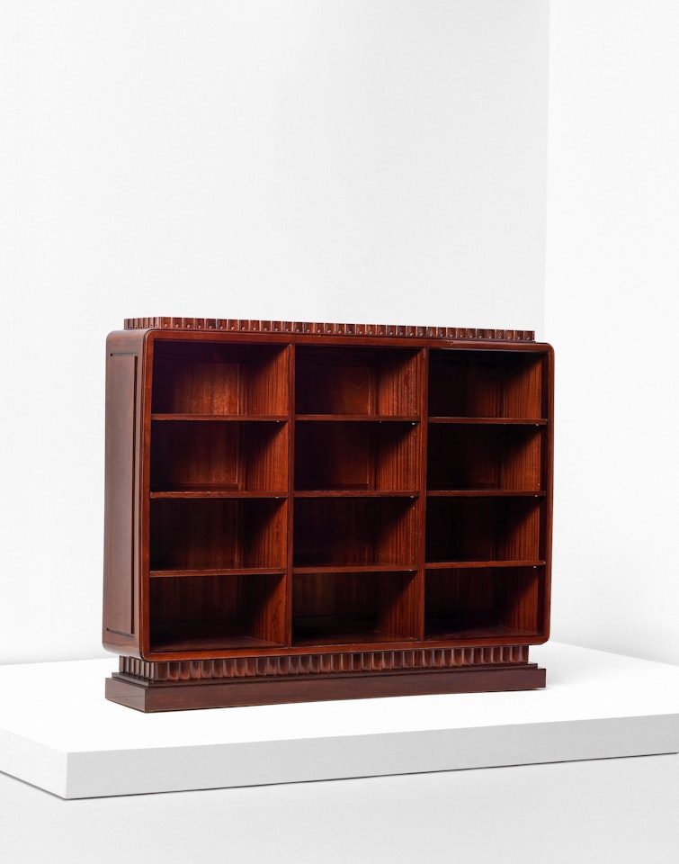 'Davène' bookcase,model no. 2437 by Emile-Jacques Ruhlmann