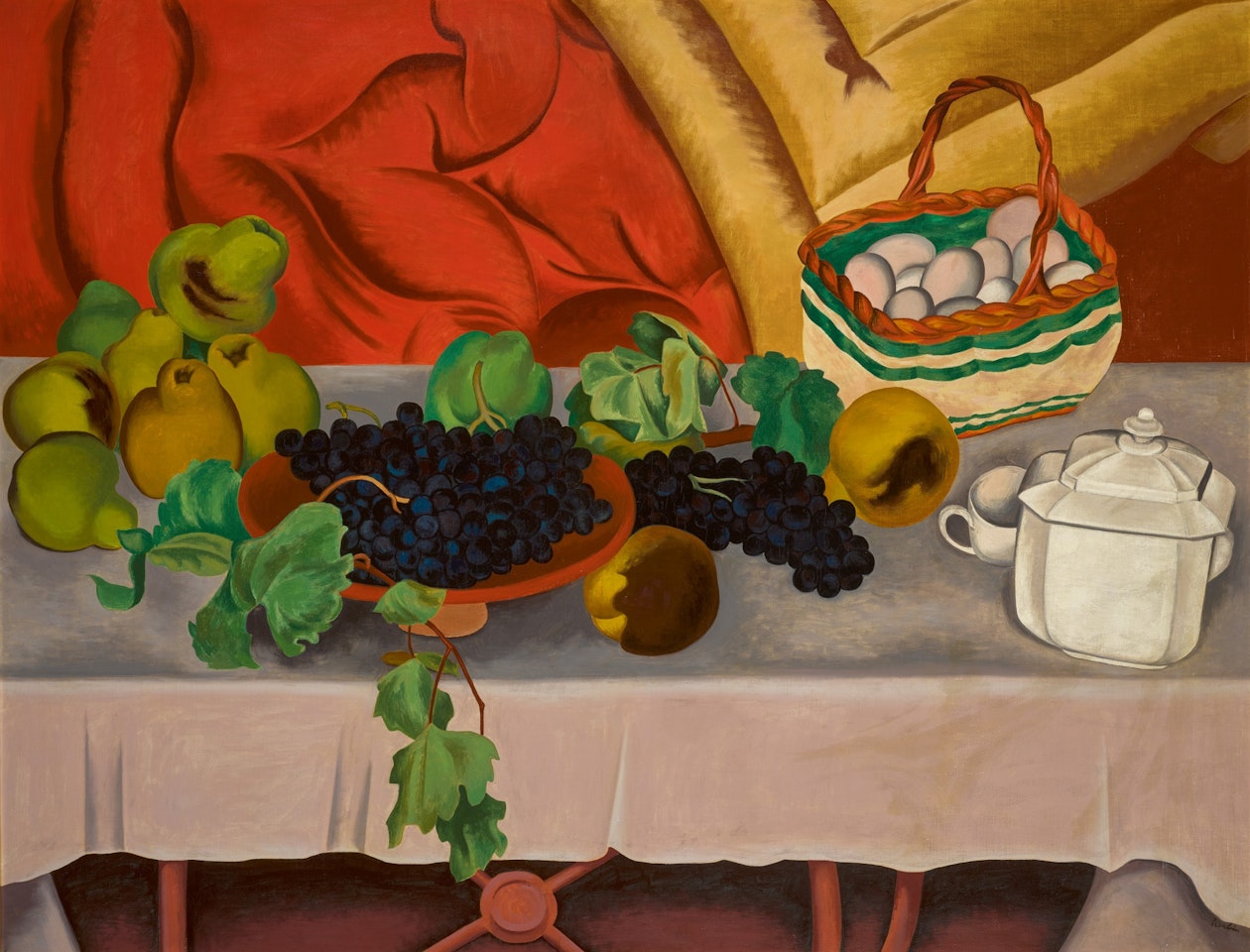 NATURE MORTE AUX RAISINS by Auguste Herbin