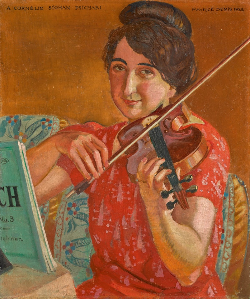 PORTRAIT DE CORNÉLIE SIOHAN PSICHARI by Maurice Denis