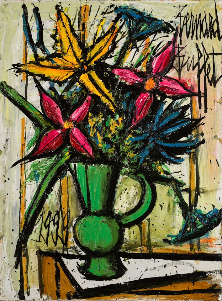 BOUQUET DANS UN PICHET by Bernard Buffet