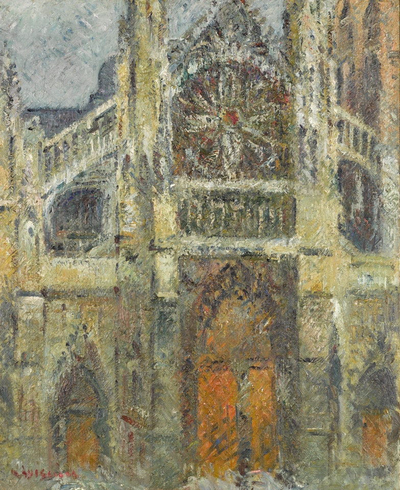 L’EGLISE SAINT-JACQUES, DIEPPE by Gustave Loiseau