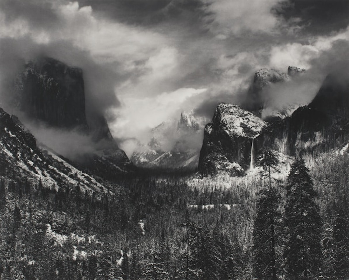 Clearing Winter Storm, Yosemite National Park, California by Ansel Adams