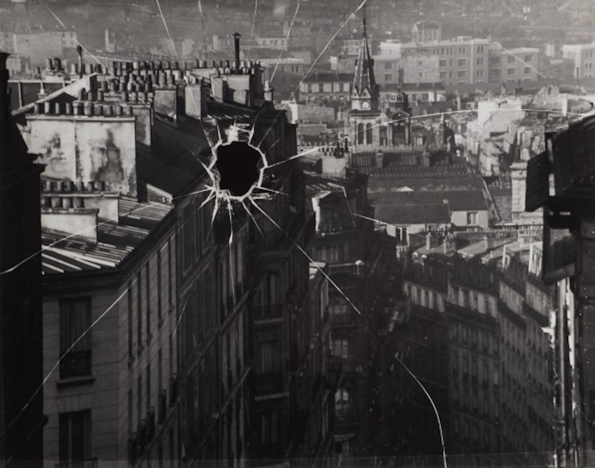 Broken Plate, Paris by André Kertész