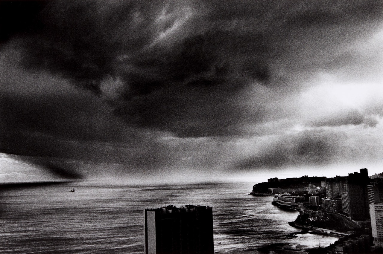 'APPROACHING STORM', MONTE CARLO, 1991 by Helmut Newton