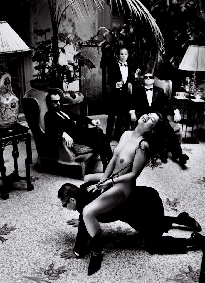 'ERI ISHIDA, RIDING CROP', 1993 by Helmut Newton