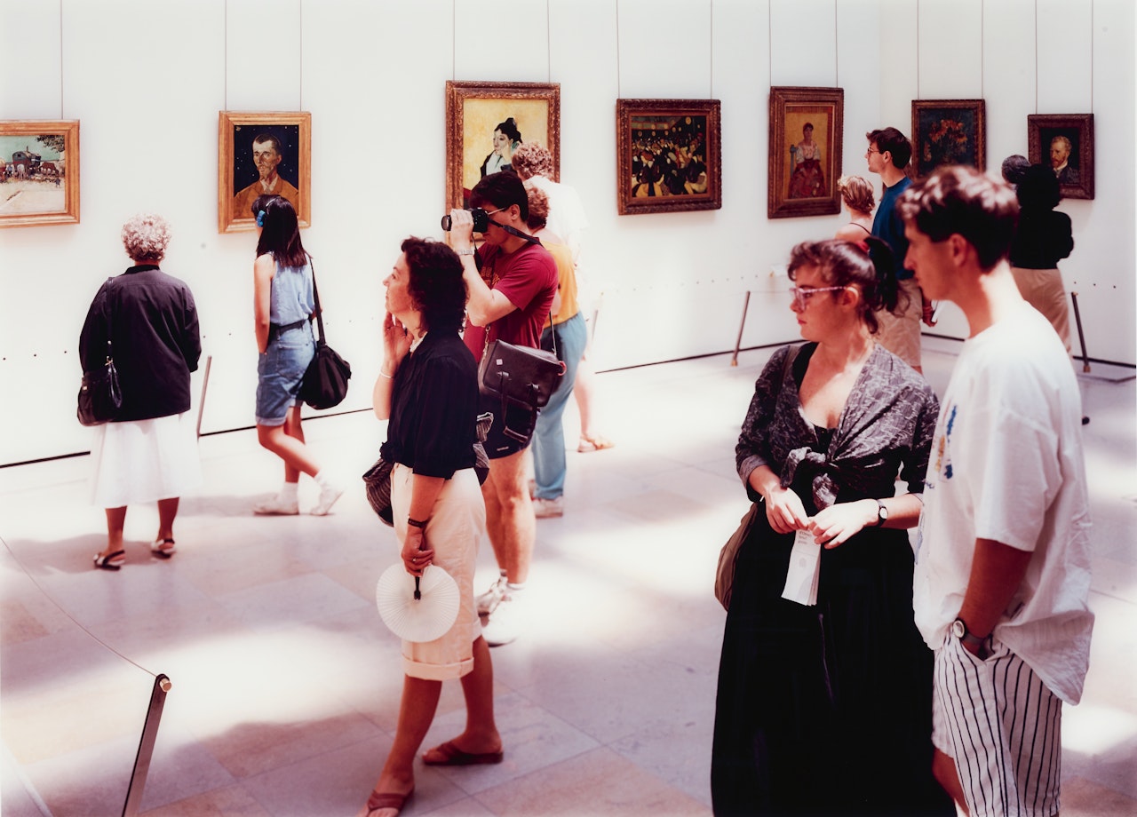 'MUSÉE D'ORSAY I', PARIS, 1989 by Thomas Struth