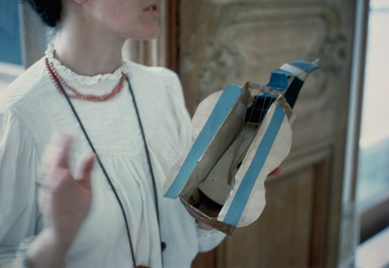 Woman with Picasso by Louise Lawler