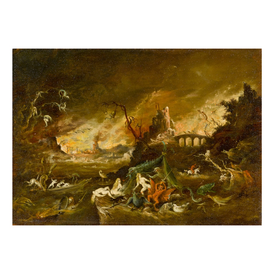 HELL SCENE by Dutch School