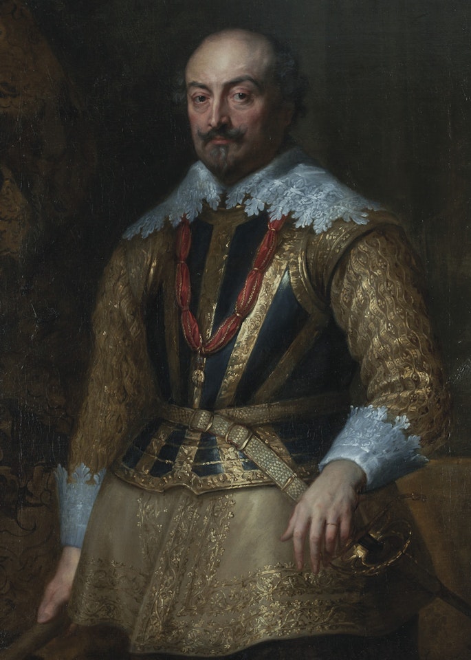 Portrait of John VIII, Count of Nassau-Siegen (1583-1638), three-quarter-length by Anthony van Dyck