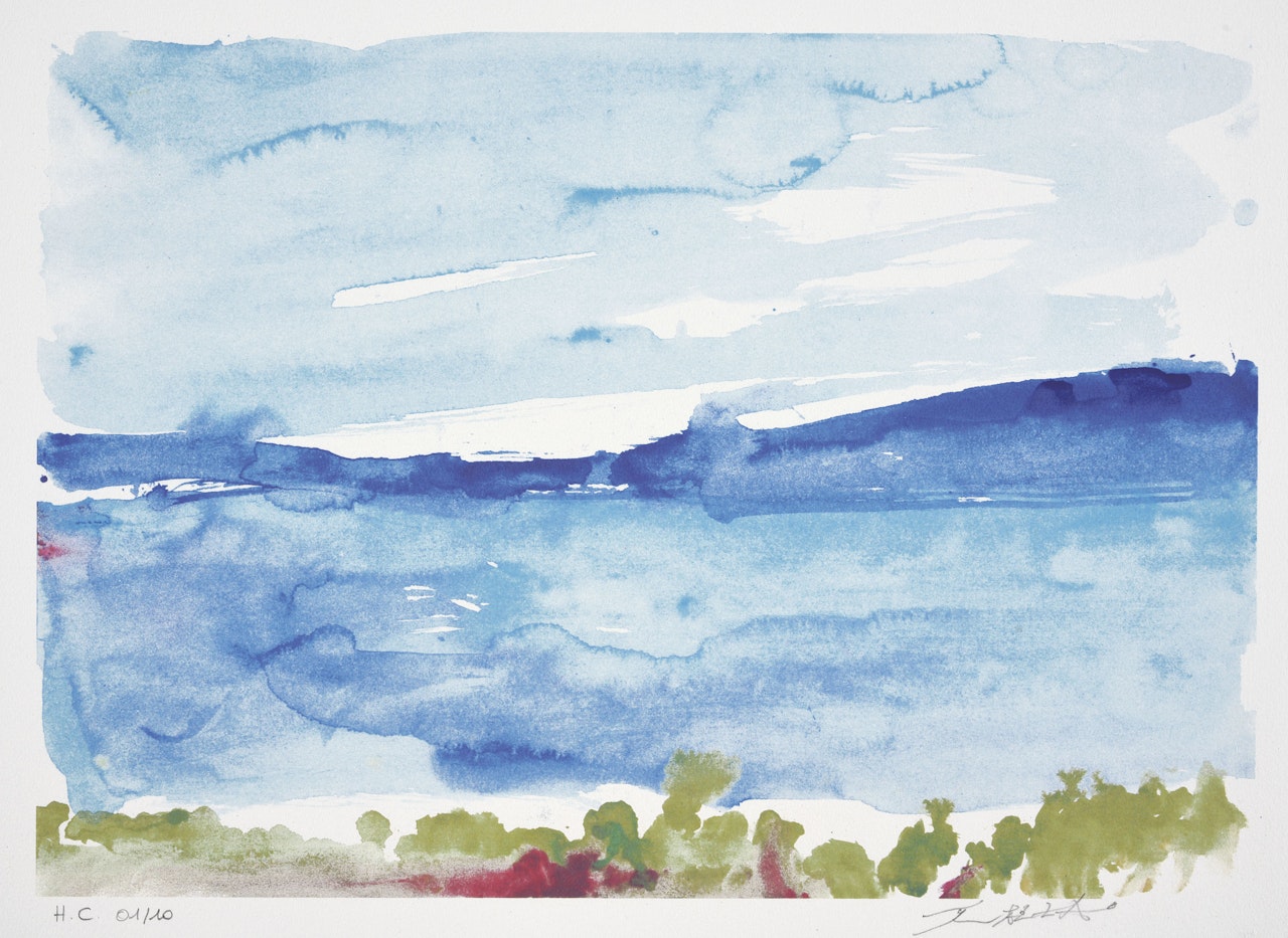 Ibiza (La Mer) by Zao Wou-Ki