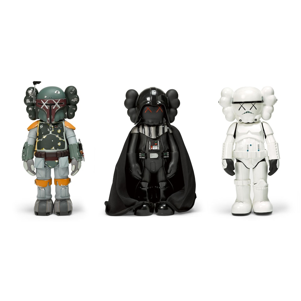 Star Wars (3 Works) by Kaws
