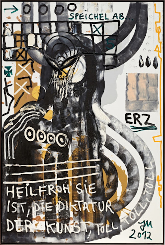 GEFUMML Hottie Brullt by Jonathan Meese