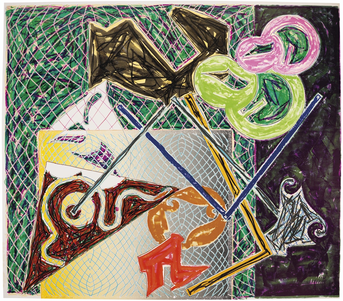Shards Variant Va, from Shards by Frank Stella