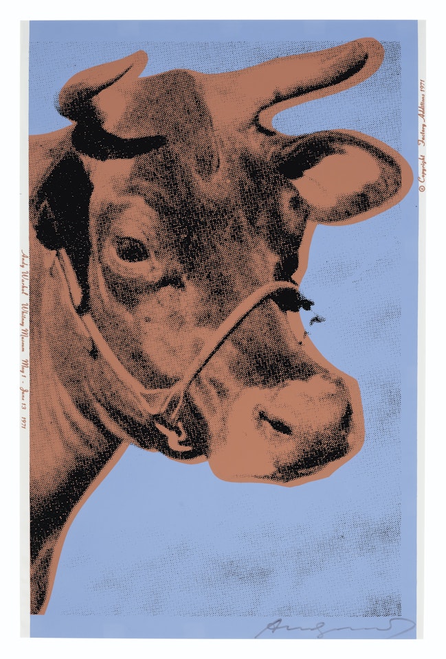 Cow by Andy Warhol