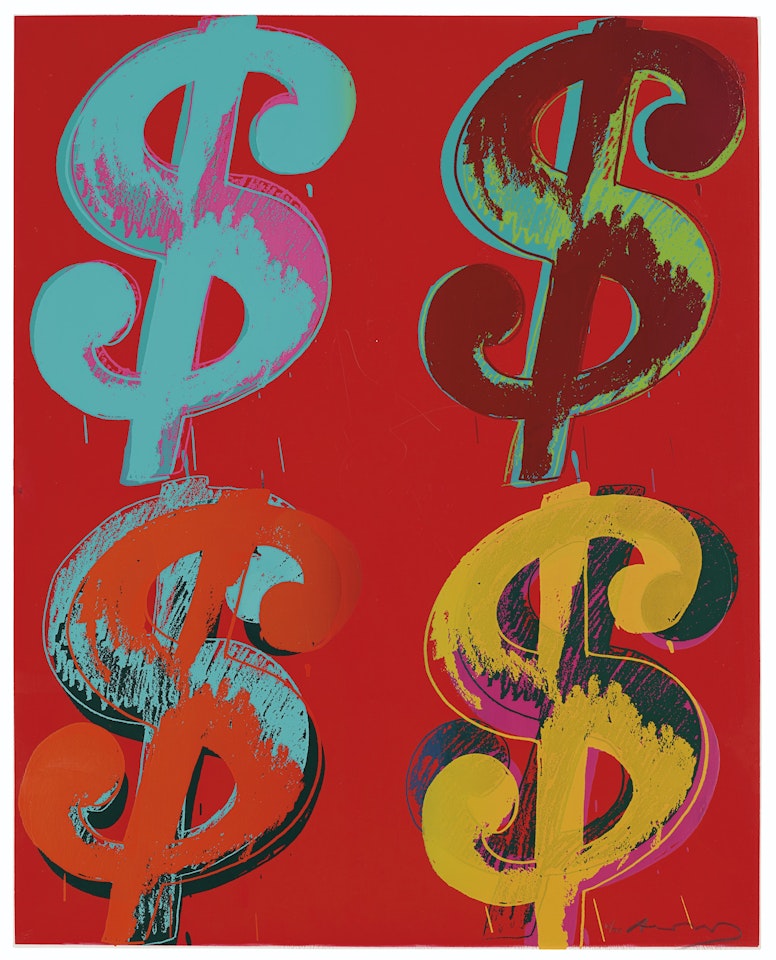 $ (4): one print by Andy Warhol