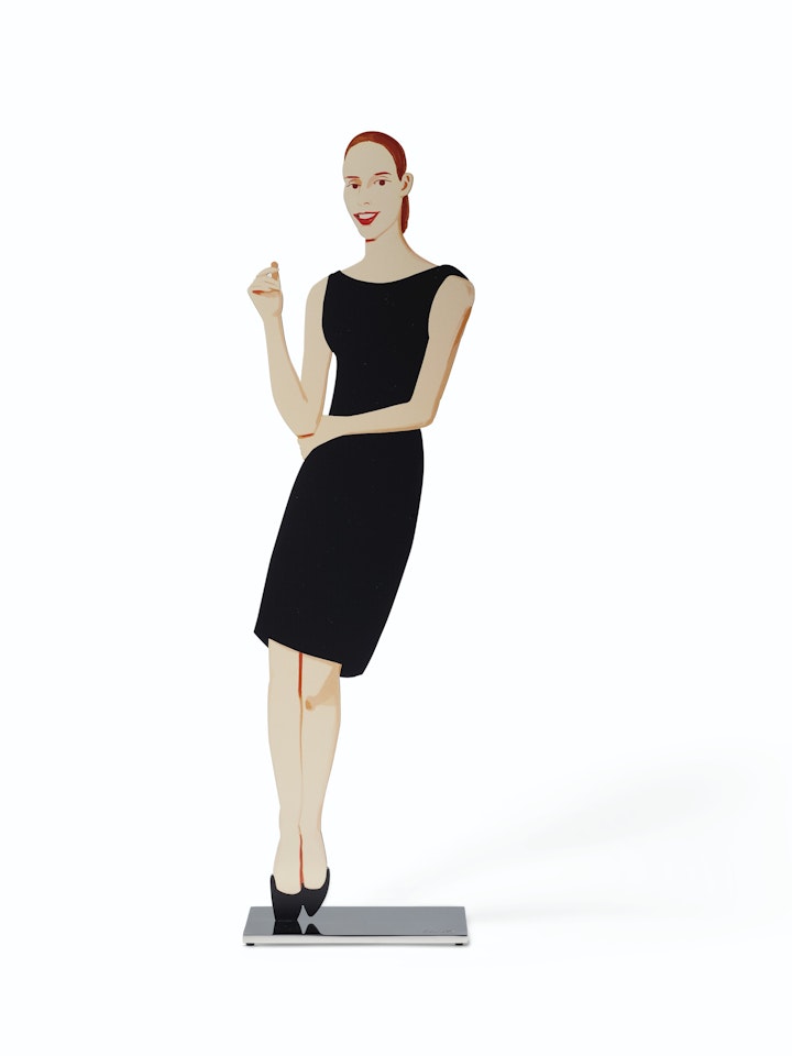 Ulla, from Black Dress Cutouts by Alex Katz
