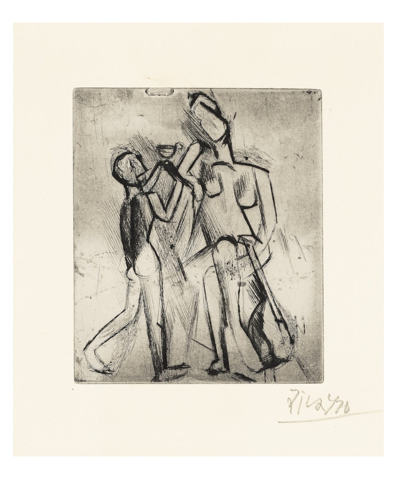 Deux Figures nues by Pablo Picasso