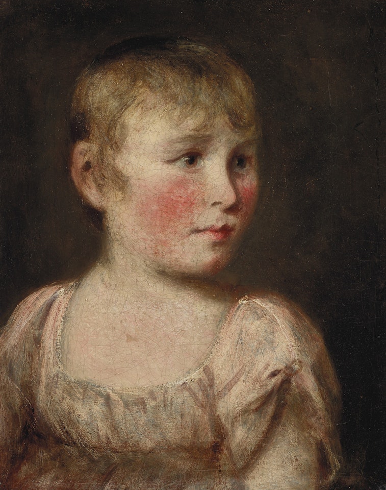 Portrait of Eliza Lewis, bust-length by John Constable