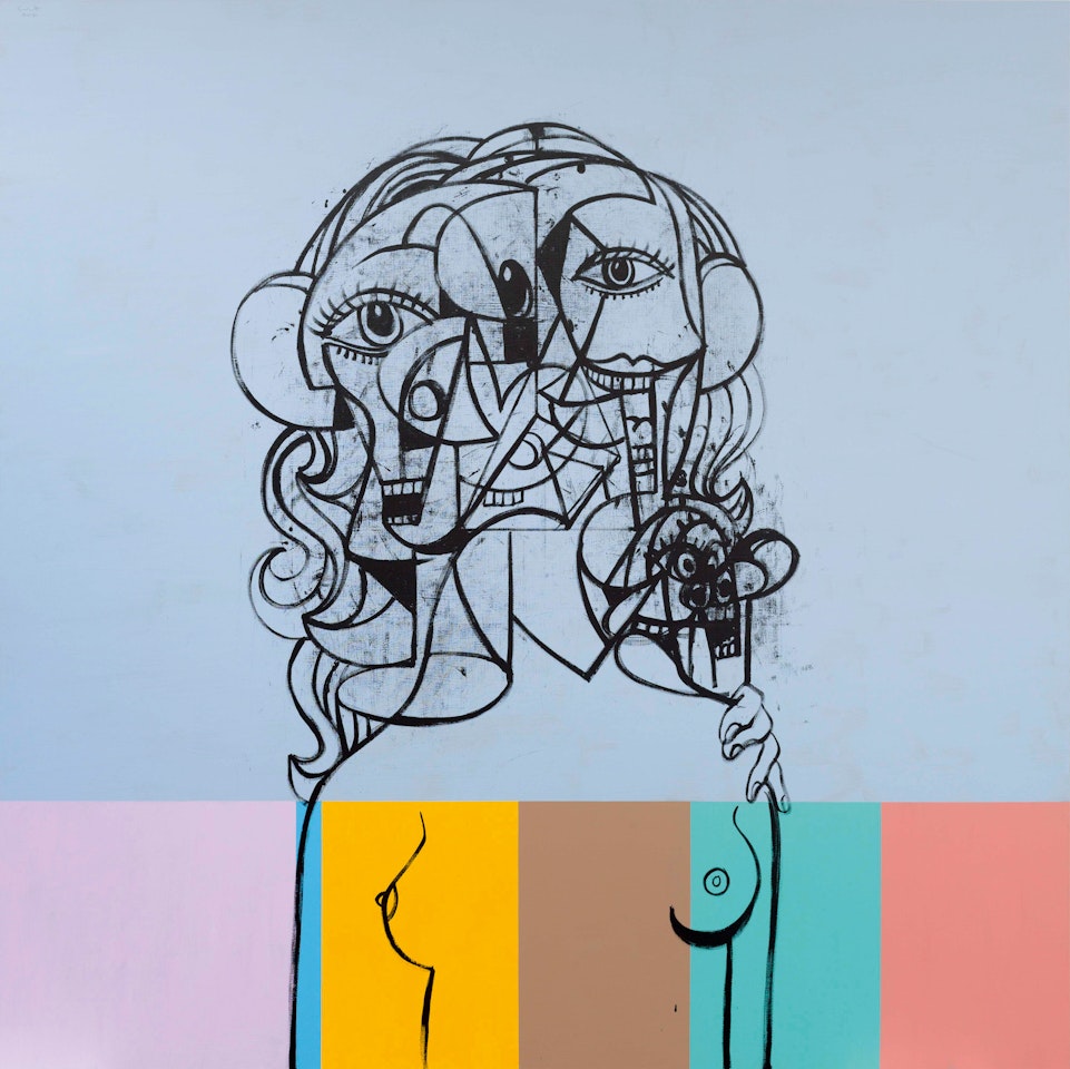WOMEN AND MEN by George Condo