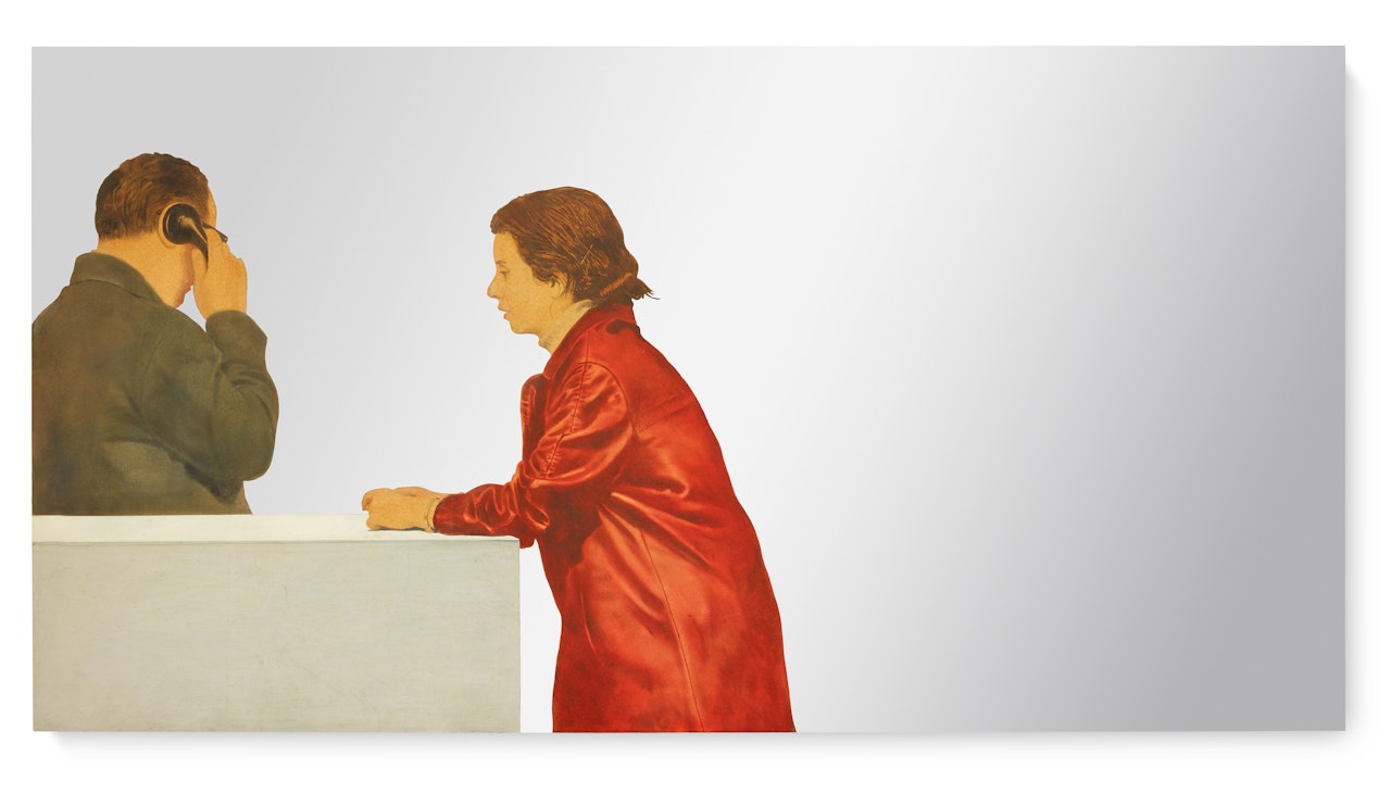 L'ANNUNCIAZIONE (THE ANNUNCIATION)&nbsp; by Michelangelo Pistoletto
