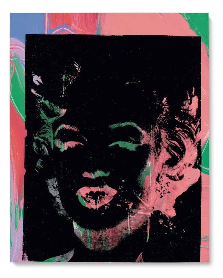 ONE MULTICOLOURED MARILYN (REVERSAL SERIES) by Andy Warhol