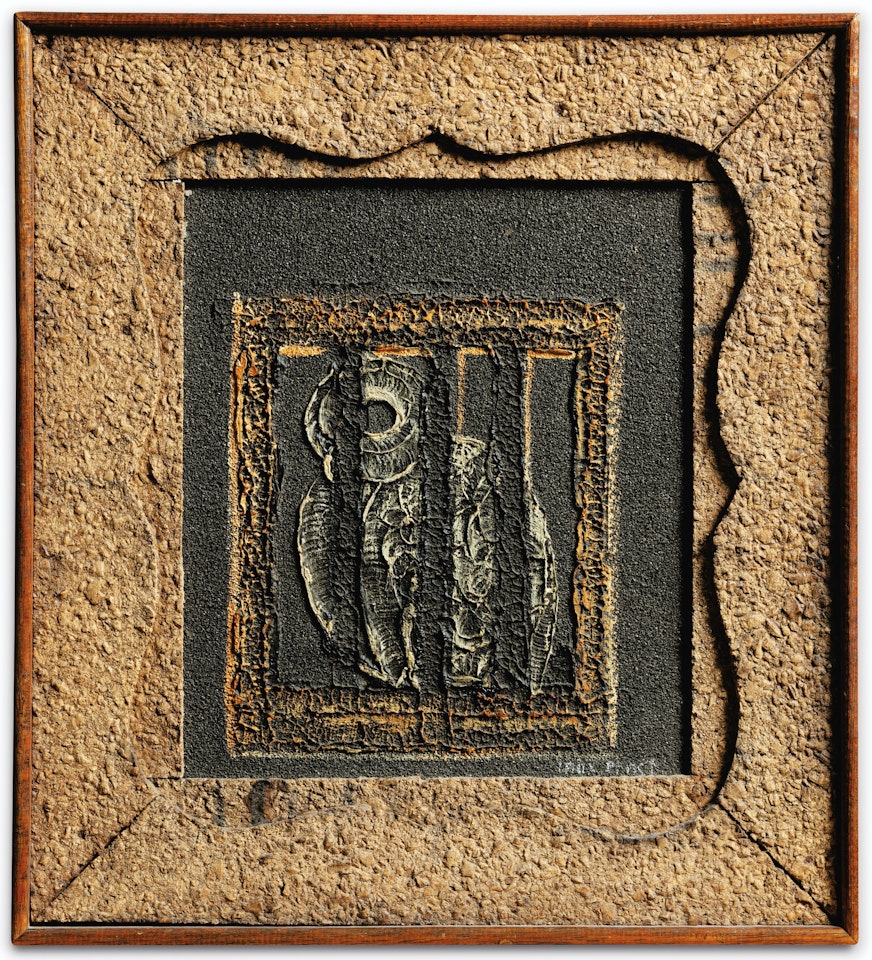 OISEAU EN CAGE by Max Ernst