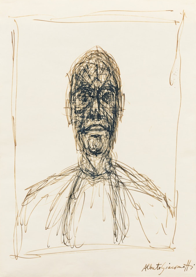 BUSTE D'HOMME by Alberto Giacometti