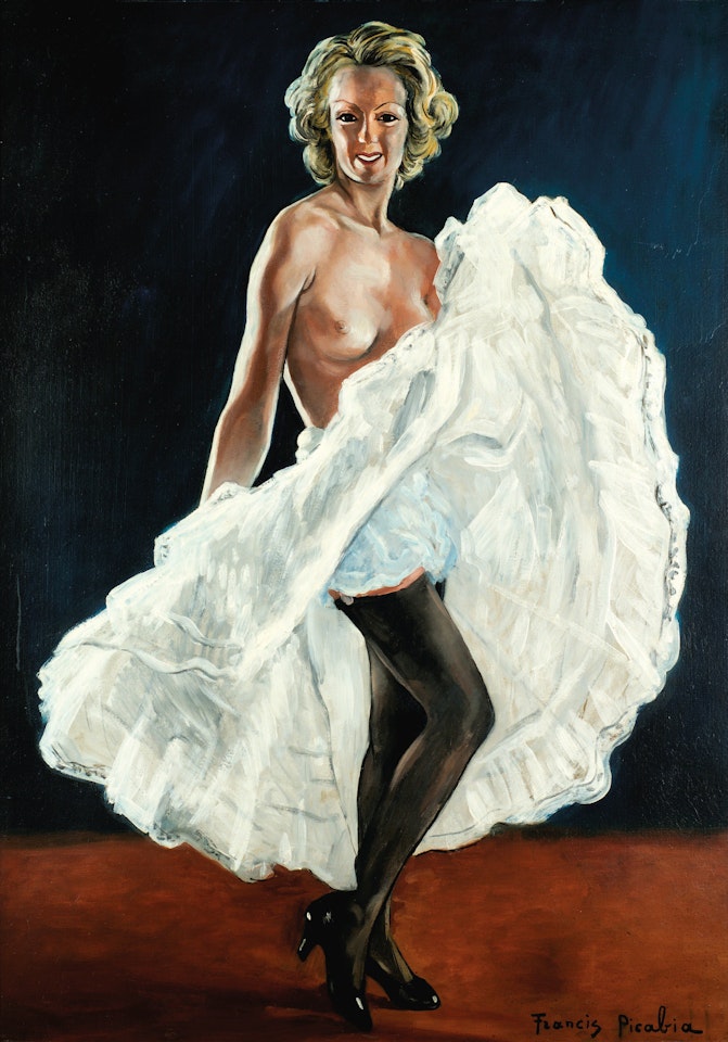 LA DANSEUSE DE FRENCH CANCAN by Francis Picabia