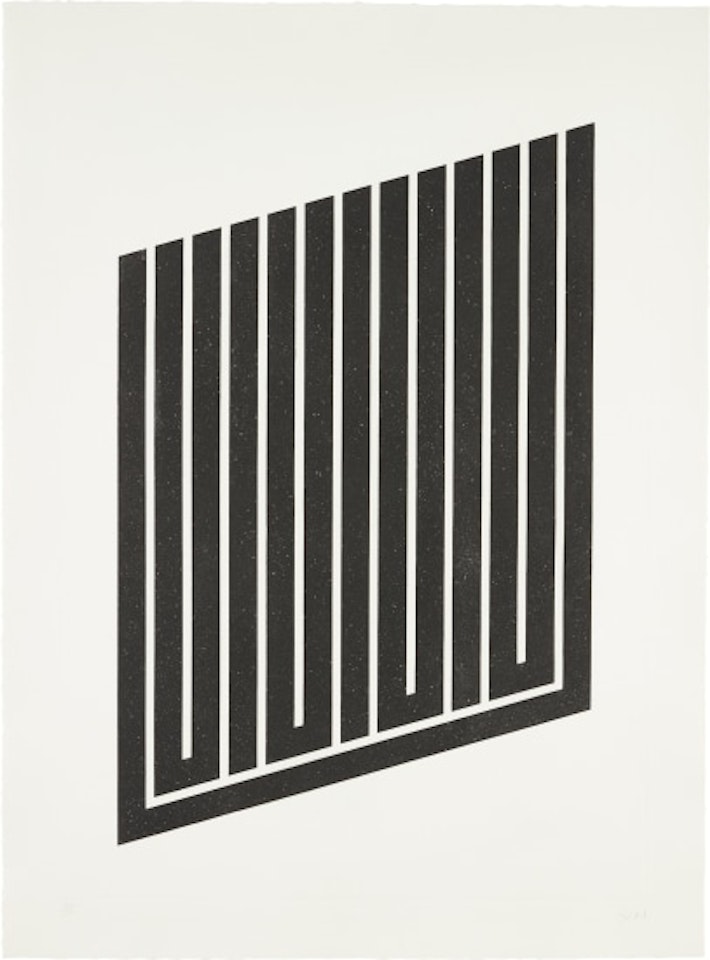 Untitled: one plate by Donald Judd