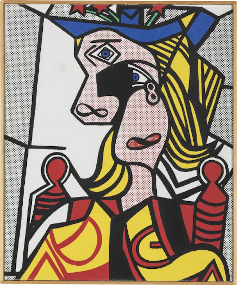 Roy Lichtenstein, 'Woman with Flowered Hat', 1963 by Richard Pettibone