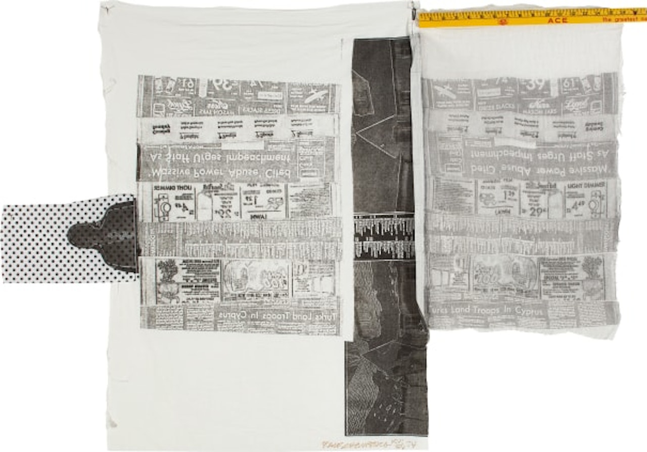 Sheephead, from Airport Suite by Robert Rauschenberg
