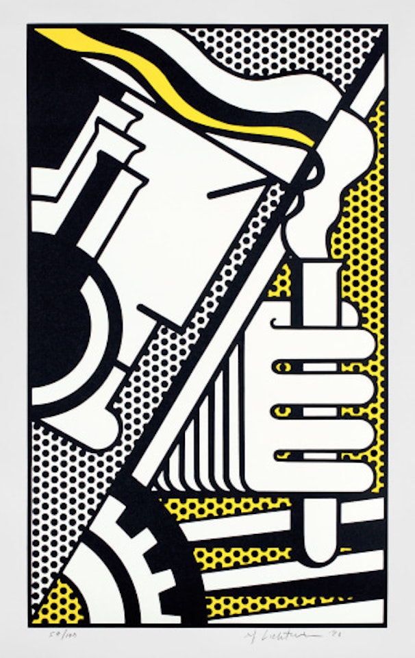 Chem IA, from Peace Through Chemistry Series by Roy Lichtenstein