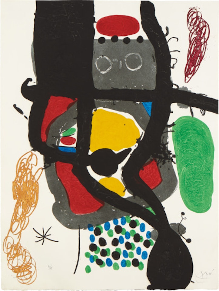 Le Caissier (The Cashier) by Joan Miró