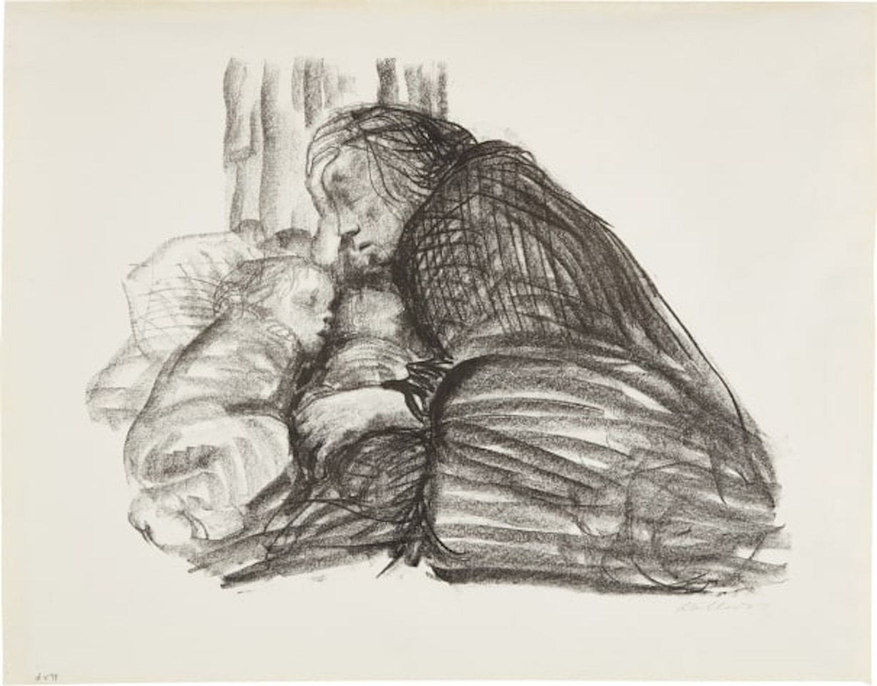 Städtisches Obdach (Urban Shelter) by Kathe Kollwitz