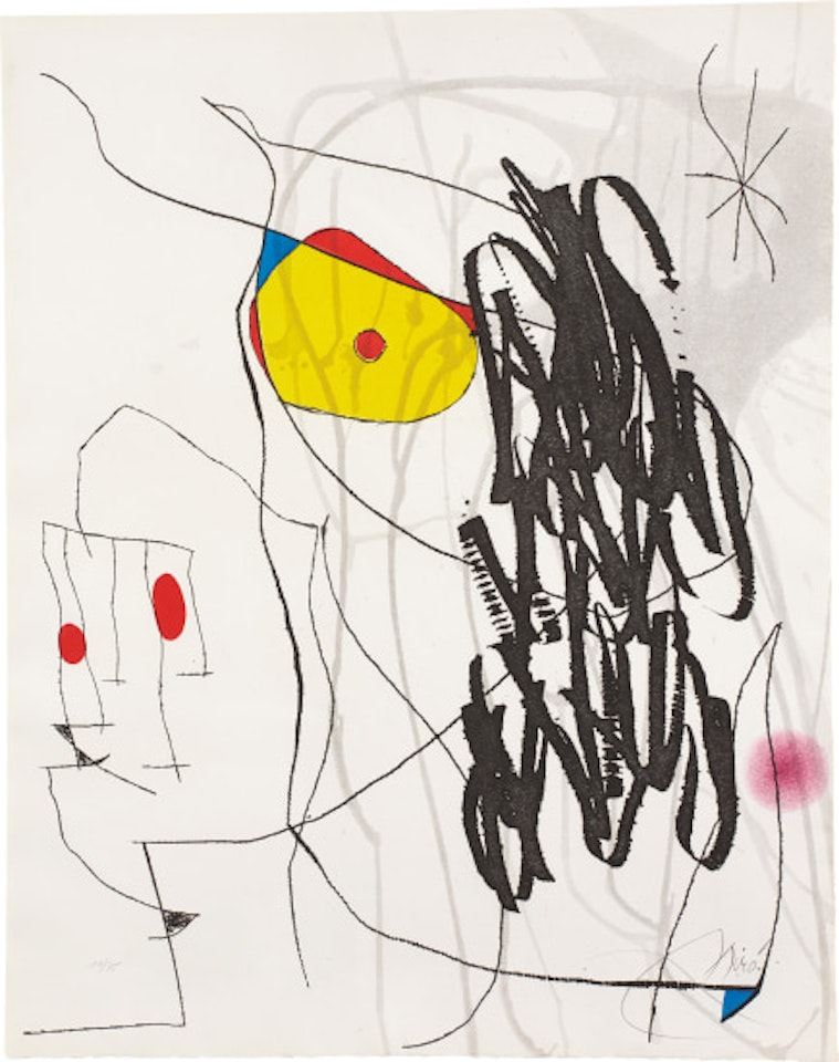 Journal d'un graveur (Diary of an Engraver): one plate by Joan Miró