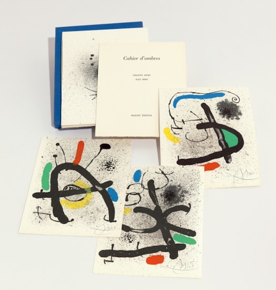 Cahier d'ombres (Shadow Notebook) by Joan Miró